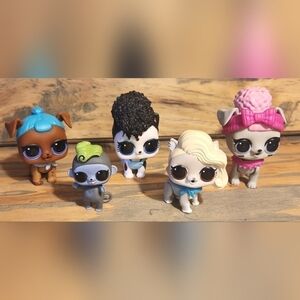 SET of 5 LOL Surprise pets G29